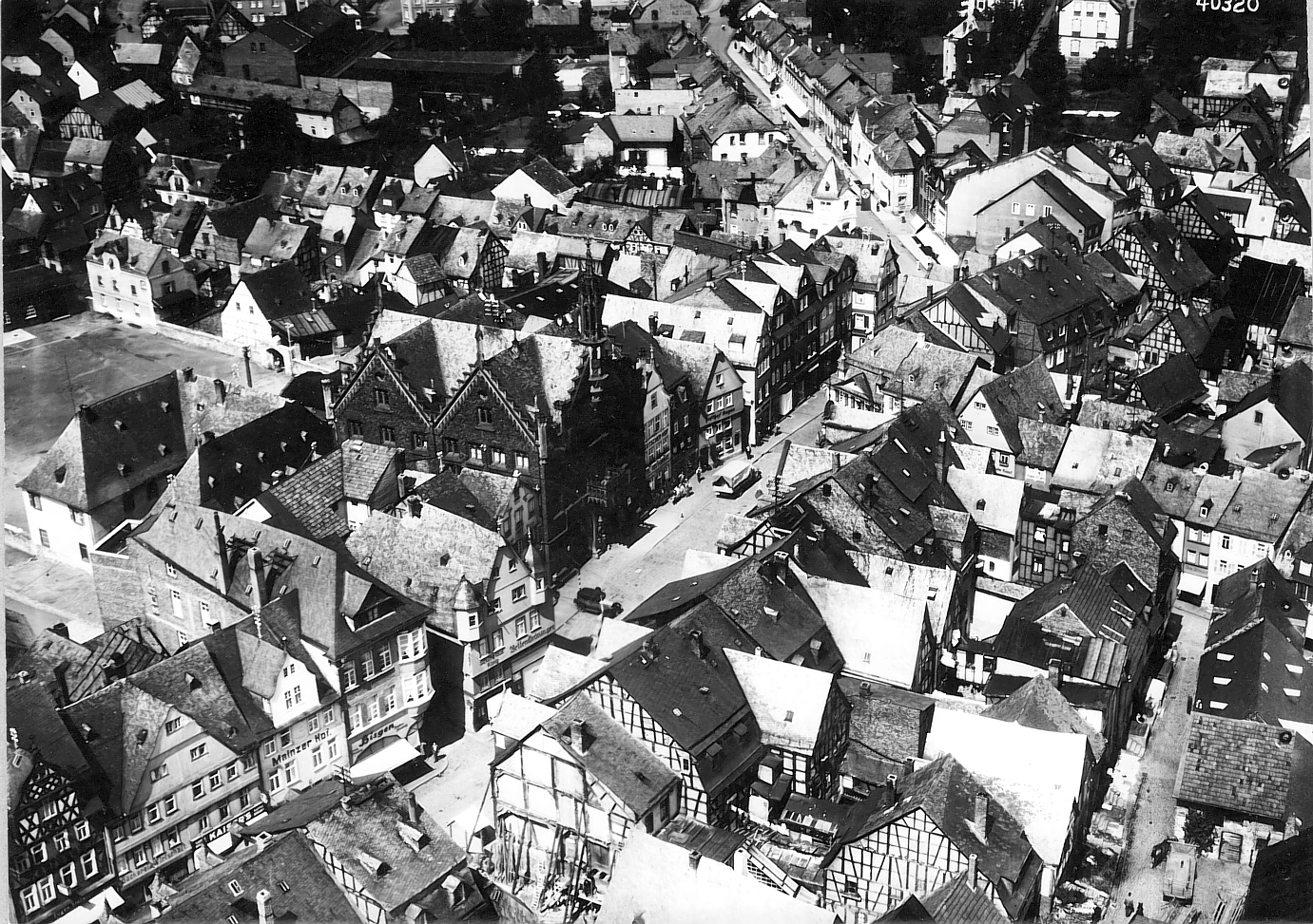 1a) Luftbildaufnahme Montabaur