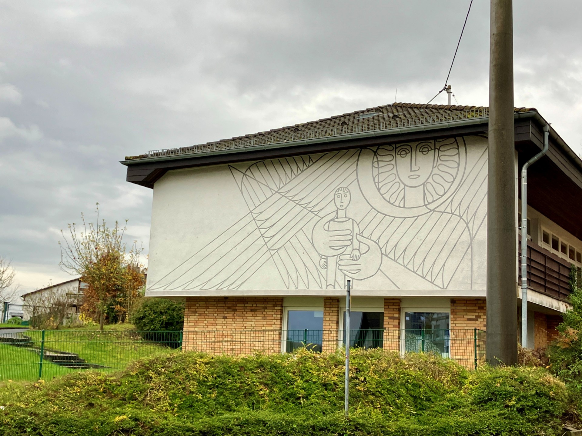 Bild zeigt Gebäude der Kita DonBosco