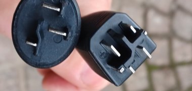 Stecker der Ladestation.