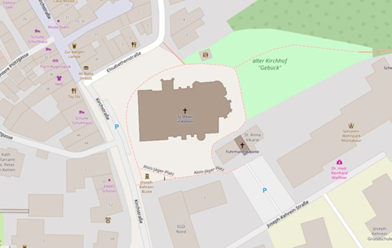 Katholische Pfarrkirche St. Peter in Ketten