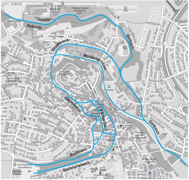 Gewässer der Stadt Montabaur