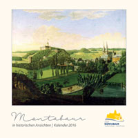 Ölgemälde Stadt Montabaur (um 1840) 