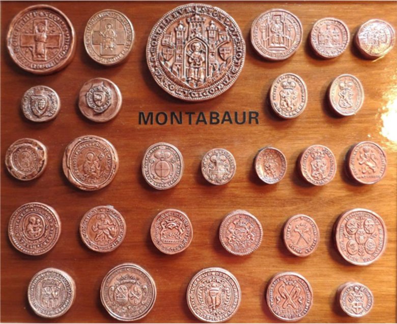 Die Siegel der Stadt Montabaur