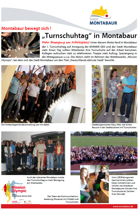 Turnschuhtag in Montabaur