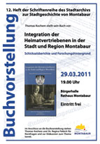 Buchvorstellung, Heft 12 der Schriftenreihe des Stadtarchivs Montabaur Buchvorstellung, Heft 12 der Schriftenreihe des Stadtarchivs Montabaur