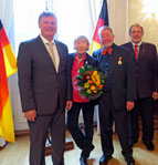 Paul Widner erhält Verdienstmedaille des Landes