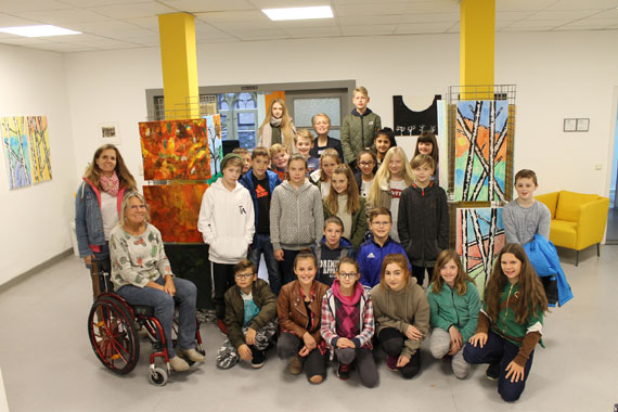 „Wald“ ist das Thema einer Bilderausstellung  von Schülerinnen und Schüler der Anne-Frank-Realschule + im historischen Rathaus Montabaur