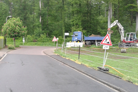 Der Kreuzungsbereich Mainzer Straße - Buchenstraße in Montabaur-Horressen wird am 25. Mai 2019 für den Fahrzeugverkehr gesperrt. 