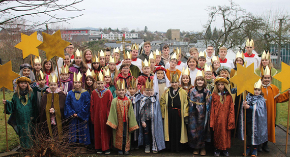 Die Montabaurer Sternsinger 2020 