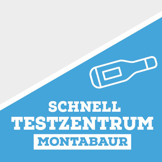 Drive-in für Corona-Schnelltests eröffnet auf der Eichwiese