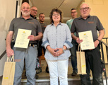 25 Jahre Einsatz für die Stadt - Dienstjubiläen im Bauhof Montabaur 