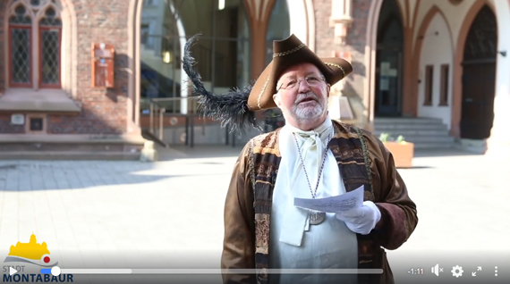 Montabaur erzählt - Lügenbaron Paul von Monte Taboro Paul Widner - Tauben