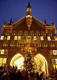 Adventskalender am Rathaus Montabaur