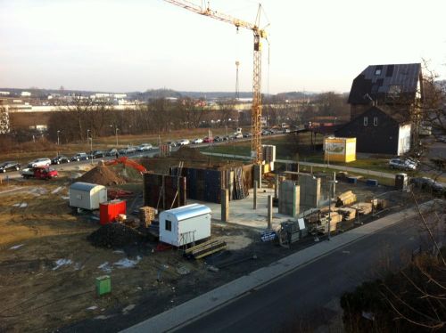 Baufortschritt 31.01.2012 (Quelle: Pascal Hilb)