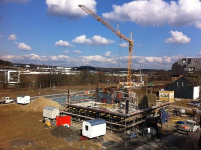 Baufortschritt 06.03.2012  (Quelle: Pascal Hilb)