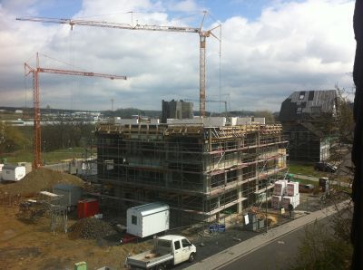 Baufortschritt 25.04.2012  (Quelle: Pascal Hilb)